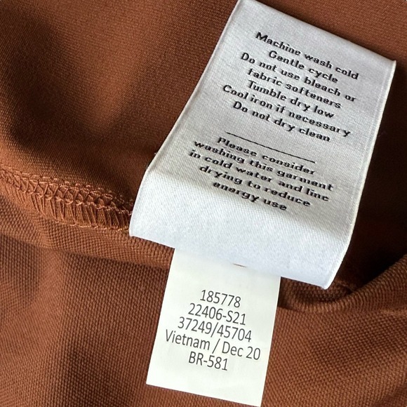 REI Co-Op Sahara Guide Skirt Rust Brown Size M Medium Athleisure Activewear - Picture 6 of 6